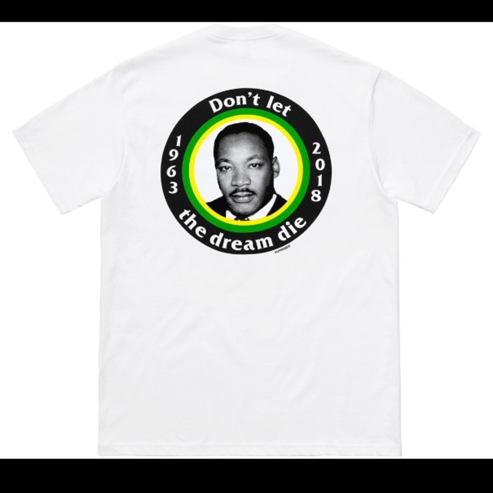 Supreme 2018 MLK tee white - Picture 2 of 2